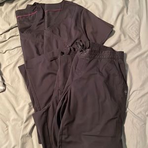 Healing Hands Purple label scrubs two pair